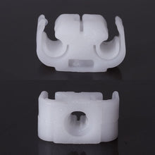 Surepromise White Brake Line Hose Pipe Fastener Double Clips For Audi 80 100 200 RS4