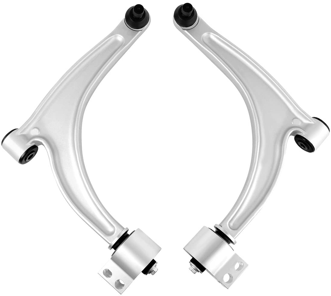 Front Lower Control Arm for Pontiac G6, Chevrolet Malibu, Saturn Aura, Both Driver & Passenger Side, Bushing and Ball Joint Assembly.