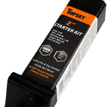 TOPSKY Trailer Hitch Ball Mount with 2 Inch Ball Hitch, Fits 2 Receiver Hitch Receiver and Hitch Pin, 6000lbs. GTW, Hollow Shank, TS2003