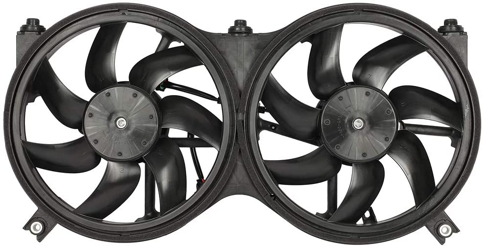 ECCPP Radiator Cooling Fan 621-586 623760 Replacement fit for 2013 2014 2015 2016 2017 2018 Infiniti JX35 QX60 for Nissan Pathfinder
