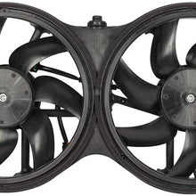 ECCPP Radiator Cooling Fan 621-586 623760 Replacement fit for 2013 2014 2015 2016 2017 2018 Infiniti JX35 QX60 for Nissan Pathfinder
