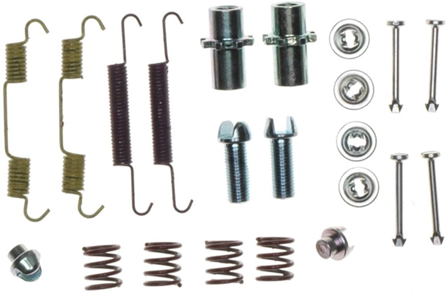 ACDelco 18K1198 Professional Rear Parking Brake Hardware Kit with Springs, Adjusters, Pins, and Retainers