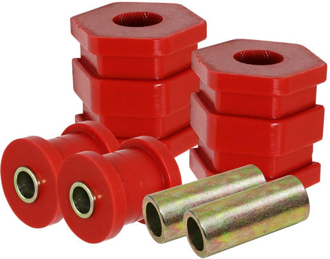 Fit 1996-2000 Honda Civic Polyurethane Front Lower Control Arm Bushing Kit Red