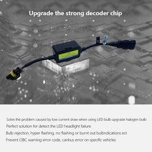 AnyCar Led Headlight Decoder 9005 9006 9012 Canbus Resistor Anti-Flicker Harness Headlight Bulb Decoder for 2019 4Runner