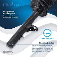 Detroit Axle - Front Rear Struts Assembly w/Sway Bar Links Replacement for Chrysler 300M Concorde LHS Dodge Intrepid