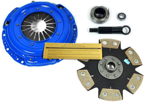 EF STAGE 4 HD CLUTCH KIT FOR 1992-1993 ACURA INTEGRA B17 B18 YS1 CABLE TRANS