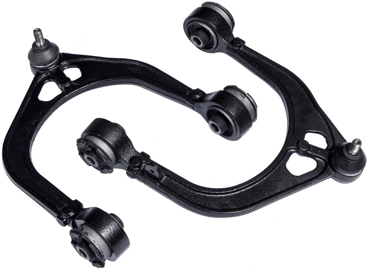 Left Right Front Upper Control Arm and Ball Joint Assembly Compatible Chrysler 300 Dodge Magnum Charger Challenger Driver Passenger Side AUQDD 2PCS K620177 K620178 Professional Suspension