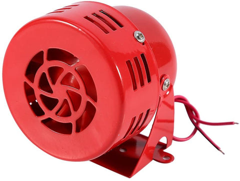 Electric Car Truck Motorcycle Driven Horn/Alarm/Siren (Air Raid) Loud 50s Red 12V