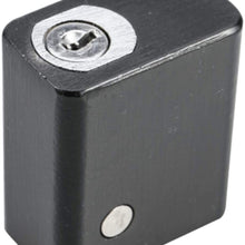 TOPSKY Trailer Hitch Receiver Lock Dual Bent Pin Style 5/8 inch Diameter Fits 2" or 2-1/2" Receiver Carbon Steel with Two Flat Key