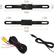 Latest Car Backup Camera Vehicle Rear View Reversing Camera Waterproof 170° Wide View Angle Night Vision Reversing Camera