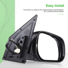 Scitoo Door Mirrors, fit for Toyota Exterior Accessories Mirrors fit 2006-2008 for Toyota RAV4 Limited Sport with Power Adjusting Manul-Folding Features (Passenger Side)