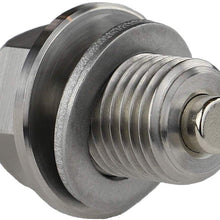 Votex - DP001 Stainless Steel Oil Drain Plug with Neodymium Magnet (M14 x 1.5 MM) - MADE IN USA