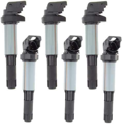 Set of 6 Ignition Coil for BMW E46 E60 E71 E83 E87 E90 128i 323i 325i 328i 525i 530i X3 X5 Z4