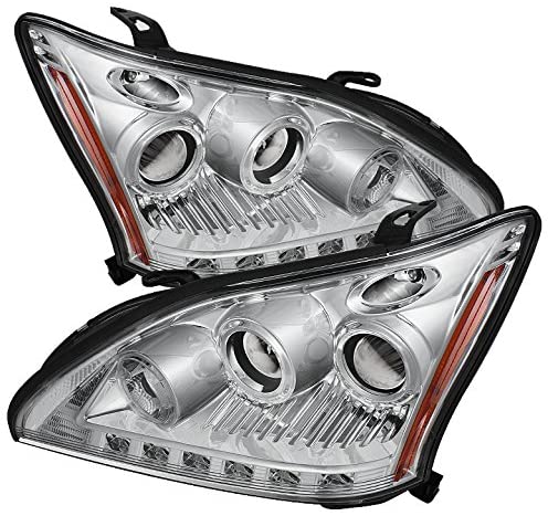 Spyder Auto 444-LRX35004-HID-DRL-C Projector Headlight