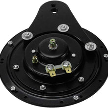 HDBUBALUS Motorcycle CNC Horn Speaker Fit for Harley Big Twin 1991-2017 Touring 1999-2016