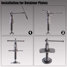 YSTOOL Universal 24PCS Brake Caliper Compression Tool Kit Wind Back Front and Rear Disc Brake Piston Brake Pad Replacement Tool Set for Most Car Truck