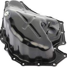 FINDAUTO Engine Oil Pan for 2009-2019 Audi A4 A5 A6 A7 Quattro allroad Q5 Q7 2.0L Oil Sump Pan with OE 06H103600AA Oil Drip Pan Oil Change Pans