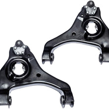 TUCAREST 2Pcs K620264 K620265 Left Right Front Lower Control Arm and Ball Joint Assembly Compatible Chevy Silverado 1500 GMC Sierra 1500 Classic (RWD;Front Spring:Coil) Suspension