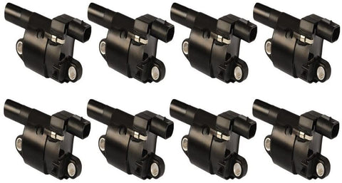 ECCPP Portable Spare Car Ignition Coils Compatible with Buick/Cadillac/GMC/Chevy 2005-2012 Replacement for UF414 C1512 for Travel, Transportation and Repair (Pack of 8)