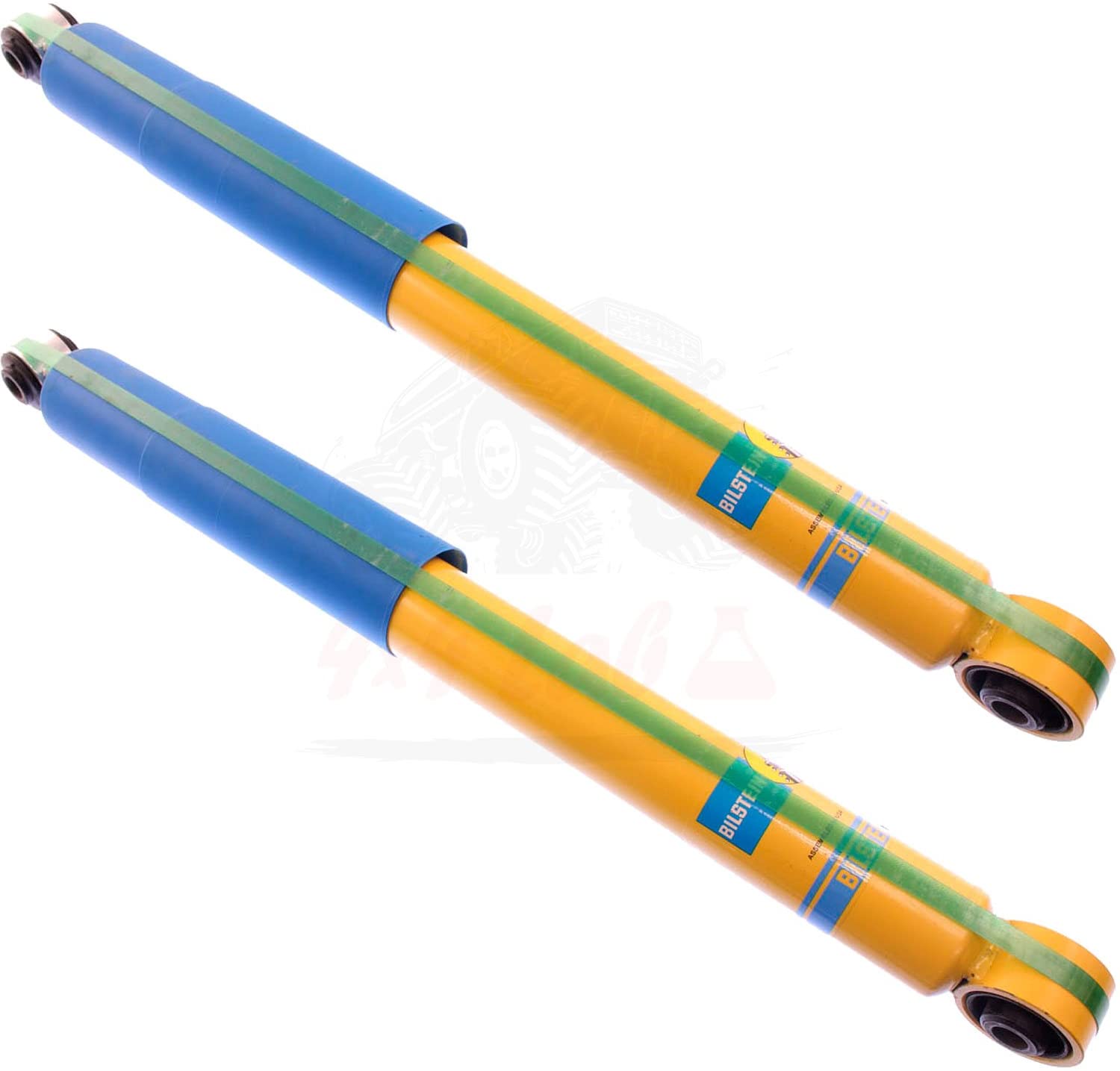 Bilstein B6 4600 Series 2 Rear Shocks Kit for 06 GMC Sierra 1500 4WD Ride Monotube replacement Gas Charged Shock absorbers part number 24-029056
