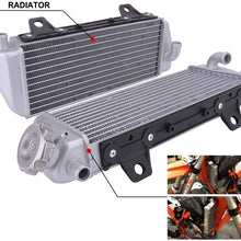 AnXin Radiator Performance Aluminum Fit for K.T.M 125 XC-W 250 300 350 450 500 SX SX-F Factory Editon EXC-F XC XC-F XC-W 2016 2017 2018 Motorcycle