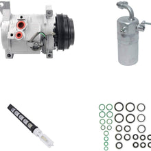 GEGOCOMP Remanufactured AC Compressor Kit Compatible with Escalade Avalanche Silverado Suburban Tahoe Sierra 1500 2500 3500 Yukon Hummer H2 KT377