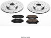 Power Stop K2302 Front Brake Kit with Drilled/Slotted Brake Rotors and Z23 Evolution Ceramic Brake Pads