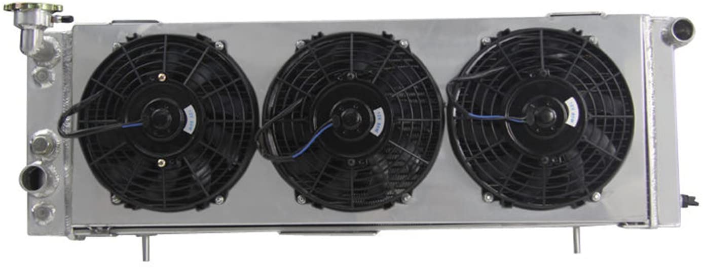 OzCoolingParts 3 Row Core All Aluminum Radiator + 3 x 9