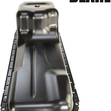 Engine Oil Pan W/Drain Plug Fits L6 5.9L 6.7L 03-10 Ran 2500 Pickup / 03-10 Ram 3500 Pickup / 08-10 Ram 4500/11-12 2500 3500 4500 (03 04 05 06 07 08 09 10 11 12 2003 2004 2005 2006 2007 2008 2009)