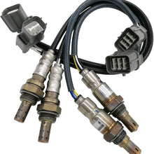 Automotive-leader 4Pcs 234-5010 234-4355 234-4368 Oxygen Sensor 1 Sensor 2 Bank 1 Bank 2 Upstream Downstream AFR Replacement for Honda Accord 3.0L Odyssey Pilot Ridgeline Acura MDX RL 3.5L