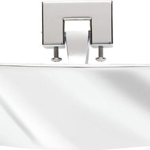attwood 3000.1201 9083-7 Perma-Plate Shatter-proof 180-Degree Convex Adjustable Marine Boat Mirror