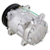 AC Compressor & 2 Groove 125mm A/C Clutch Replaces Sanden SD7H15HD 4652 7824 8061 w/ 24v Clutch Switch - BuyAutoParts 60-02107NA New