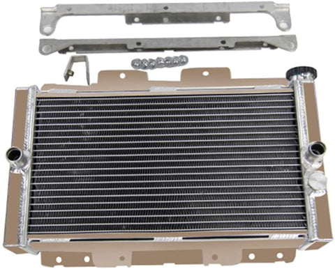 ALLOYWORKS 3 Row Aluminum Radiator For 2006-2009 Yamaha Rhino 450/2004-2007 Yamaha Rhino 660