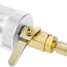 Car A/C Ac Oil And Dye Oz Injection Tool R134A R12 R22 Refrigeration Air Conditioning System Oil Filler 1/4SAE R134 2 oz Oil Injector R134A R12 R22 Car A/C AC Oil&Dye oz Injection Tool