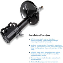 Shocks Struts,ECCPP Front Rear Shock Absorbers Strut Kits Compatible with 1995 1996 Lexus ES300,1995 1996 Toyota Avalon,1995 1996 Toyota Camry 334170 334171 334133 334134