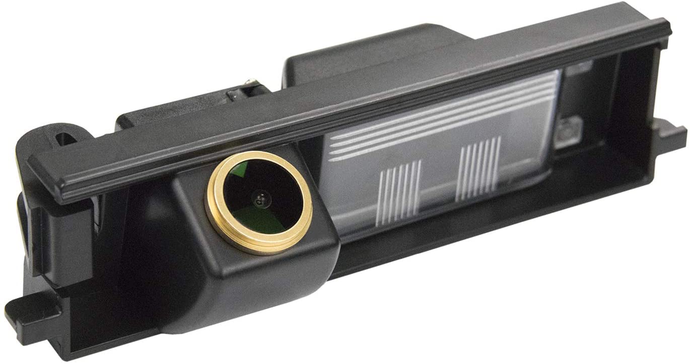 HD 1280x720p Golden Camera for Toyota Rav4 Mk3 2001-2011 Facelift Models,3nd Generation Camera Rear View Reversing Backup Camera Night Vision Waterproof Backing Camera