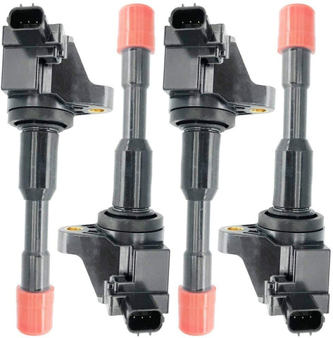 30521PWA003 Ignition Coils Pack For Rear Row Honda Civic VII VIII Hybrid Fit II III City Jazz 1.2L 1.3L 1.4L 2002- CM11-108 (4)