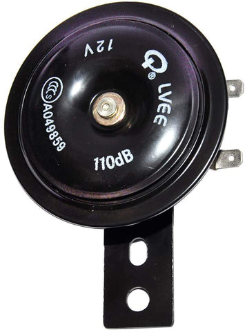 Black Mount Siren Electric 12v Horn DC 12V For Vehicle Car motorcycle