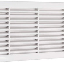 Caravan Vent Fan, White ABS RV Vent Fan, Low Decibel Yacht Camper for RV Trailer