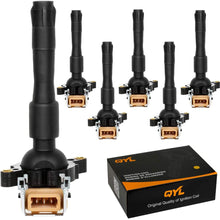 QYL 6PCS Ignition Coil Replacement for 328I 528I M3 Z3 E36 E46 E31 E38 E39 E53 E721 E720 E383/Land Rover 2.5L 2.8L 3.0L 3.2L 5.4L C1239 UF-300 UF-354