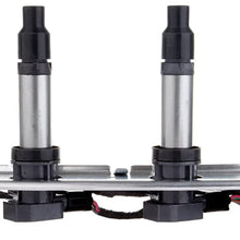 SCITOO 100% New 1pcs Ignition Coil Set Compatible with Cadillac STS/Seville/SRX/DeVille Pontiac Bonneville 2004-2005 Automobiles Fit for OE: UF372 C1509