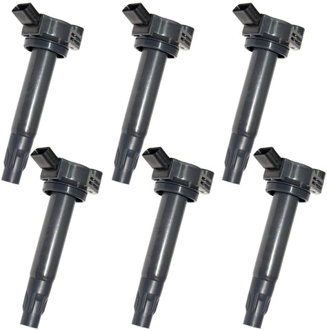 MAS Set of 6 Ignition Coils UF430 Replacement for Toyota Lexus V6 3.3L ES330 RX330 Camry Solara Highlander