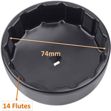 93mm 15 Flute Oil Filter Wrench Oil Filter Cap Removal Tool