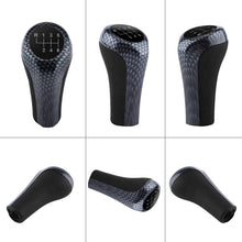 Acouto 6 Speed Car Gear Shift Knob Manual Shifter Knob Fit for BMW E90 E91 E92 X1 X3 X5 (Carbon Fiber Color)