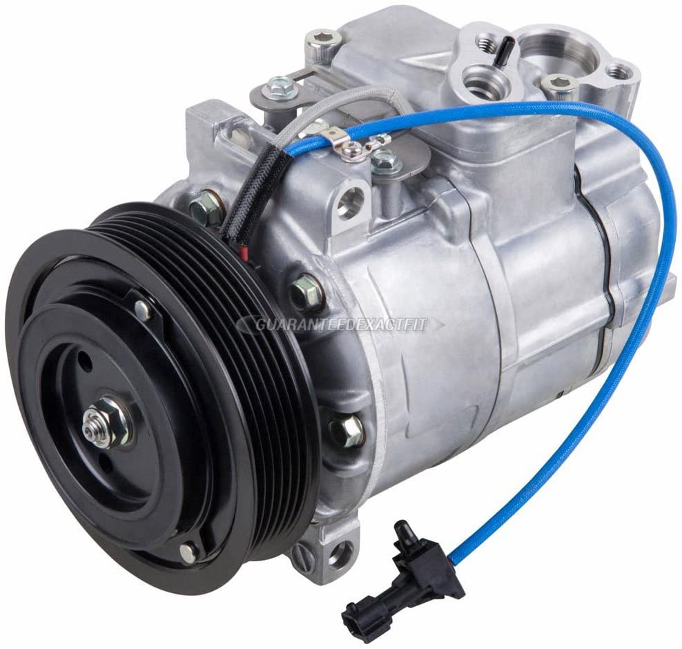 AC Compressor & 6 Groove A/C Clutch For Saab 9-5 2003 2004 2005 2006 2007 2008 2009 - BuyAutoParts 60-01902NA NEW