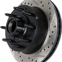 StopTech 127.40094CR Drilled and Slotted Brake Rotor (, Right Cryo Sport)