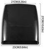 Wcnsxs 1pcs Car Bonnet Hood Scoop Air Flow Intake Vent Cover Decorative 2725cm 28TB
