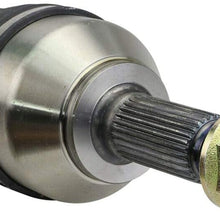 NYC Autoparts - 2PC Front CV Axle Half Shaft Assemblies for 2008-2013 Nissan Rogue 2WD, 2007-2012 Sentra SE-R Models w/CVT Trans.