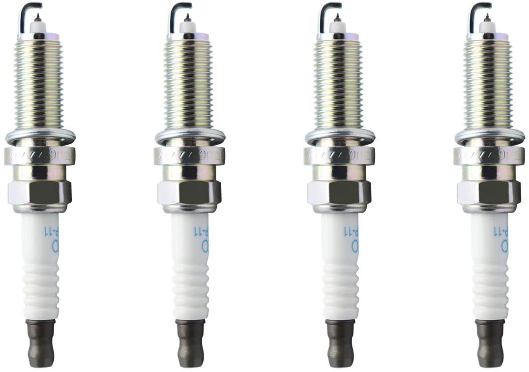 Dekeo Iridium Spark Plug High Performance Replacement LZKAR6AP-11 Pack of 4