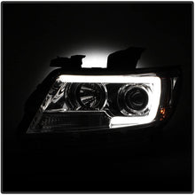 Spyder 5085276 Chevy Colorado 15-19 Projector Headlights - Light Bar LED - Chrome